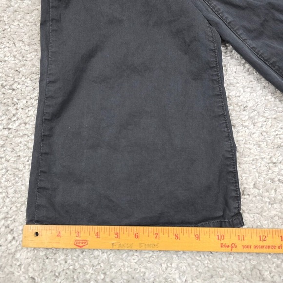 Maeve Pants Womens 26 Faded Black Flared Leg Midrise Twill - Picture 13 of 14